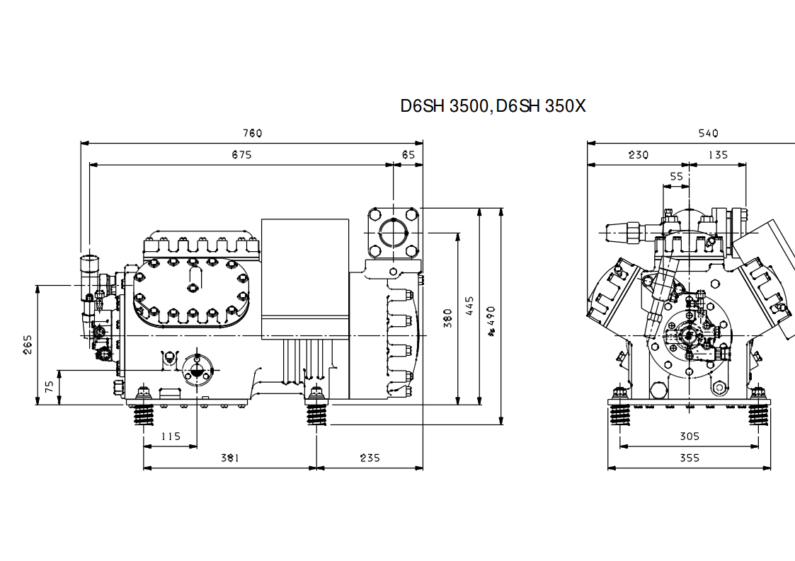 standart D6SH-350X